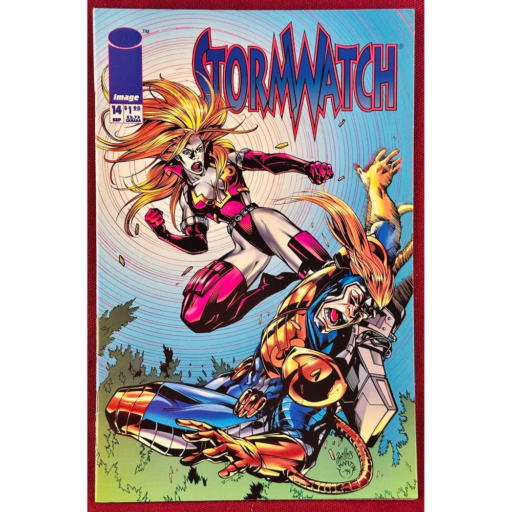 Stormwatch‎ 14 Comic Book Image Comics 1994 Wildstorm Backlash